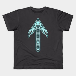 norse mythology viking rune symbols Kids T-Shirt